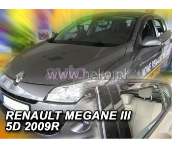 Комплект предни и задни ветробрани за RENAULT MEGANE III GRANDTOUR (KZ0/1) комби от 2008 до 2016