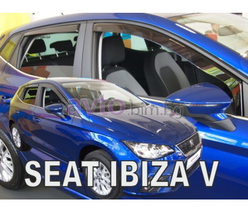Комплект предни и задни ветробрани за SEAT IBIZA V (KJ1) от 2017