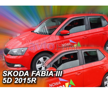Комплект предни и задни ветробрани за SKODA FABIA III (NJ5) комби от 2014