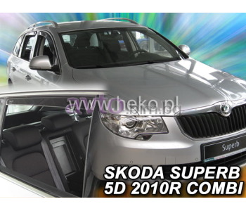 Комплект предни и задни ветробрани за SKODA SUPERB II (3T5) комби от 2009 до 2015