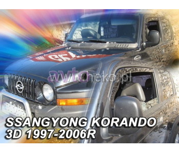 Предни ветробрани за SSANGYONG KORANDO (KJ) от 1996 до 2006