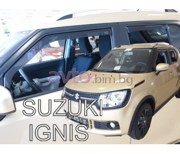 Комплект предни и задни ветробрани - HEKO 28654 за SUZUKI IGNIS (MF)от 2016