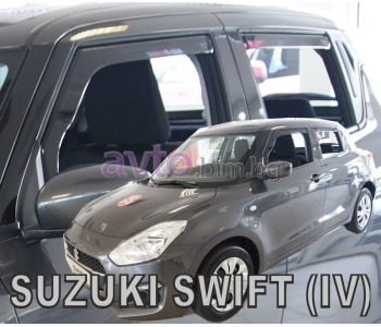 Комплект предни и задни ветробрани за SUZUKI SWIFT V (AZ) от 2017