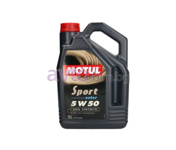 Масло Motul Sport SAE 5W50 5л.