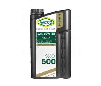 Масло YACCO VX 500 10W40 1L