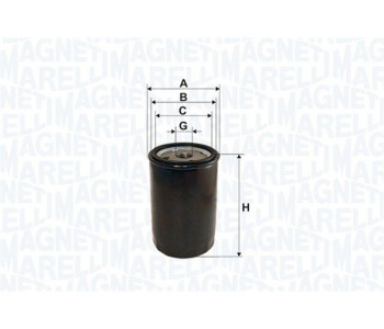 Маслен филтър MAGNETI MARELLI 153071760755 за SEAT LEON (5F1) хечбек от 2012