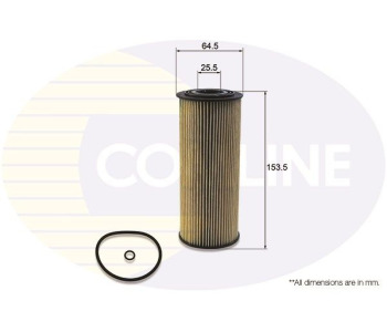 Маслен филтър COMLINE EOF044 за AUDI A3 (8L1) от 1996 до 2003