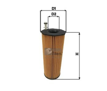 Маслен филтър CLEAN FILTERS ML4553 за AUDI A8 (4E) от 2002 до 2010