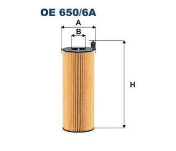 Маслен филтър FILTRON OE 650/6A за AUDI A4 (8EC, B7) от 2004 до 2008