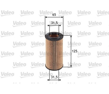 Маслен филтър VALEO 586552 за SEAT LEON (1P1) от 2005 до 2012