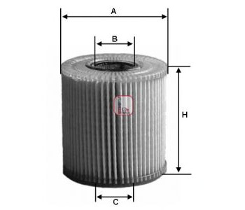 Маслен филтър SOFIMA S 5058 PE за BMW 3 Ser (E90) от 2005 до 2008