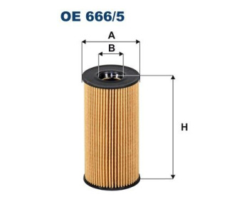 Маслен филтър FILTRON OE 666/5 за OPEL MOVANO B (X62) кутия от 2010