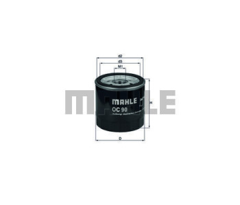 Маслен филтър MAHLE OC 90 OF за OPEL ASTRA G (F48_, F08_) хечбек от 1998 до 2009