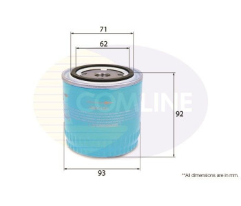 Маслен филтър COMLINE CNS11701 за FORD ESCORT V (GAL) от 1990 до 1992