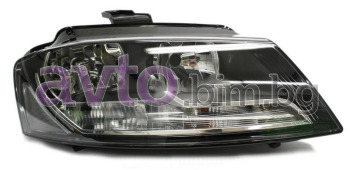 Фар десен ел. H7+H7 DRL за AUDI A3 (8P1) от 2008 до 2013