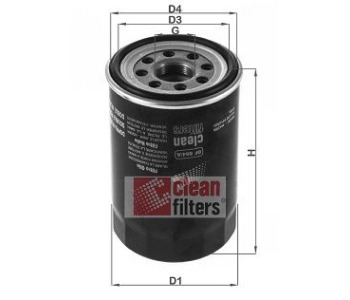 Маслен филтър CLEAN FILTERS DF 864/A за SUZUKI GRAND VITARA I (FT, HT) от 1998 до 2006