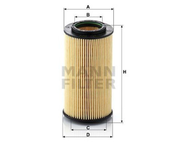 Маслен филтър MANN-FILTER HU 824 x за KIA SORENTO I (JC) от 2002 до 2009