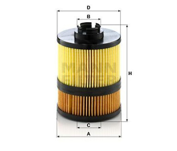 Маслен филтър MANN-FILTER HU 9002 z за OPEL VECTRA C SIGNUM (Z03) хечбек от 2003 до 2009