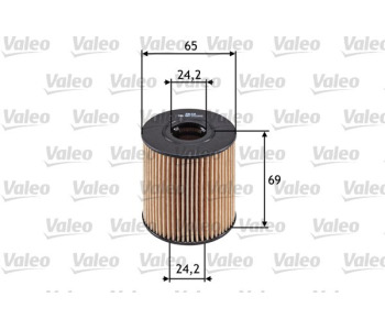 Маслен филтър VALEO 586503 за CITROEN BERLINGO (B9) пътнически от 2008 до 2018