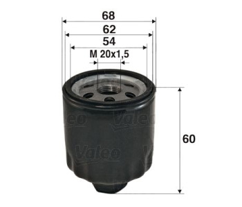 Маслен филтър VALEO 586011 за RENAULT CLIO IV (KH_) комби от 2013 до 2019