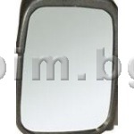 Стъкло за огледало ляво=дясно изпъкнало без основа 203x150mm за FORD TRANSIT (E) платформа от 1991 до 1994