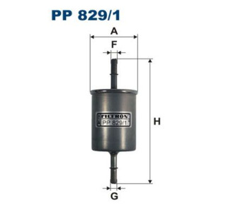 Горивен филтър FILTRON PP 829/2 за FIAT 500X (334) от 2014