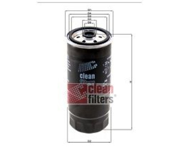Горивен филтър CLEAN FILTERS DN 877 за BMW 3 Ser (E36) компакт от 1994 до 2001