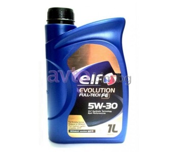 Моторно масло ELF EVOLUTION FULL-TECH FE (SOLARIS FE/DPF) 5W30 1Л