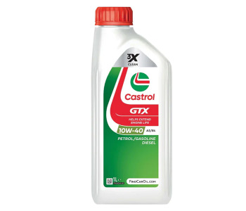 CASTROL GTX HIGH MILAGE 10W40 1Л