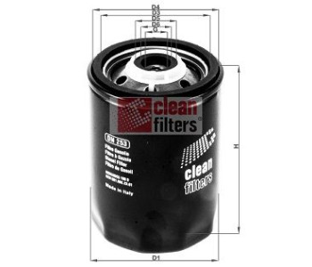 Горивен филтър CLEAN FILTERS DN 253 за MERCEDES T1 (W601, W611) товарен от 1977 до 1996