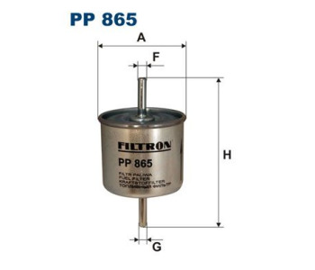 Горивен филтър FILTRON PP 865/6 за FORD ECOSPORT от 2011