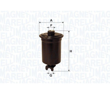 Горивен филтър MAGNETI MARELLI 153071760639 за LEXUS ES (VCV10, VZV21) от 1989 до 1997