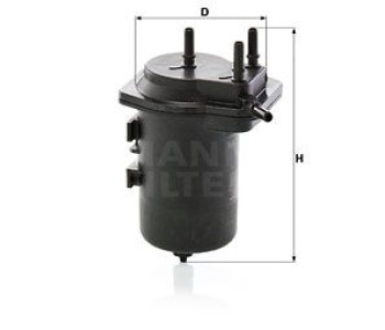 Горивен филтър MANN-FILTER WK 940/11 x за MAZDA 323 S V (BA) от 1992 до 2003