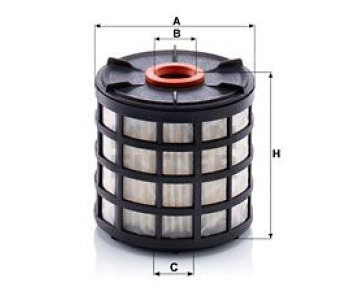 Горивен филтър MANN-FILTER PU 7017 z за IVECO DAILY CITYS пътнически от 2014 до 2016