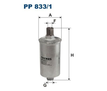 Горивен филтър FILTRON PP 834 за MERCEDES (C124) купе от 1987 до 1993