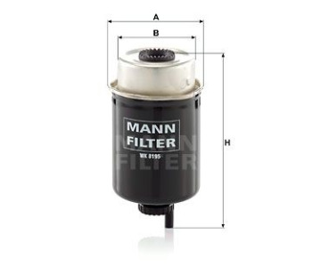 Горивен филтър MANN-FILTER WK 820/15 за MERCEDES B (W246, W242) от 2011