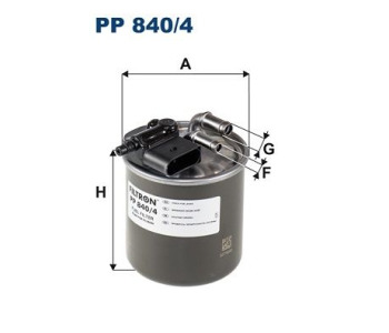 Горивен филтър FILTRON PP 840/8 за MERCEDES C (S204) комби от 2007 до 2014
