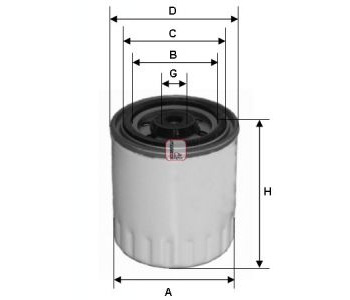 Горивен филтър SOFIMA S 9600 NR за MERCEDES G (W463) от 1989 до 2018