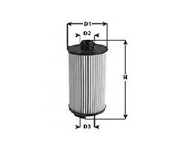 Горивен филтър CLEAN FILTERS MGC1687 за RENAULT GRAND SCENIC II (JM0/1_) от 2004 до 2009