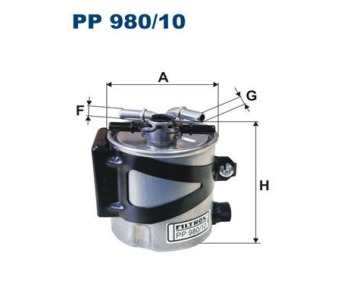 Горивен филтър FILTRON PP 986/1 за SEAT CORDOBA (6L2) от 2002 до 2009