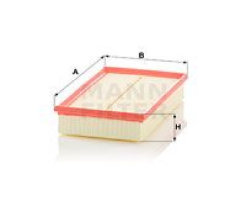 Въздушен филтър MANN-FILTER C 28 043 за VOLKSWAGEN PASSAT B8 (3G5) комби от 2014