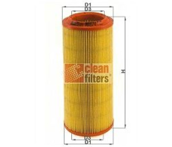 Въздушен филтър CLEAN FILTERS MA1174 за SEAT AROSA (6H) от 1997 до 2004