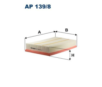 Въздушен филтър FILTRON AP 139/8 за AUDI A3 Sportback (8VA, 8VF) от 2012