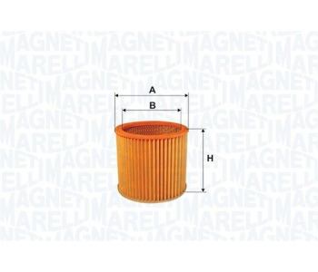 Въздушен филтър MAGNETI MARELLI 152071758526 за PEUGEOT 309 I (10C, 10A) от 1985 до 1989