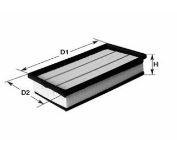 Въздушен филтър CLEAN FILTERS MA1135 за FIAT ULYSSE II (179) от 2002 до 2011