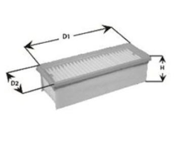 Въздушен филтър CLEAN FILTERS MA3203 за SUZUKI SX4 (EY, GY) от 2006 до 2014