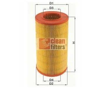 Въздушен филтър CLEAN FILTERS MA1107 за FORD MAVERICK (UDS, UNS) от 1993 до 1998