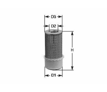Въздушен филтър CLEAN FILTERS MA 544 за HYUNDAI GALLOPER I от 1991 до 1998