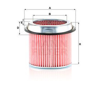 Въздушен филтър MANN-FILTER C 1891 за HYUNDAI SONATA IV (EF) от 1998 до 2005