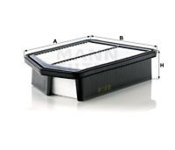 Въздушен филтър MANN-FILTER C 26 008 за HYUNDAI i40 (VF) комби от 2011